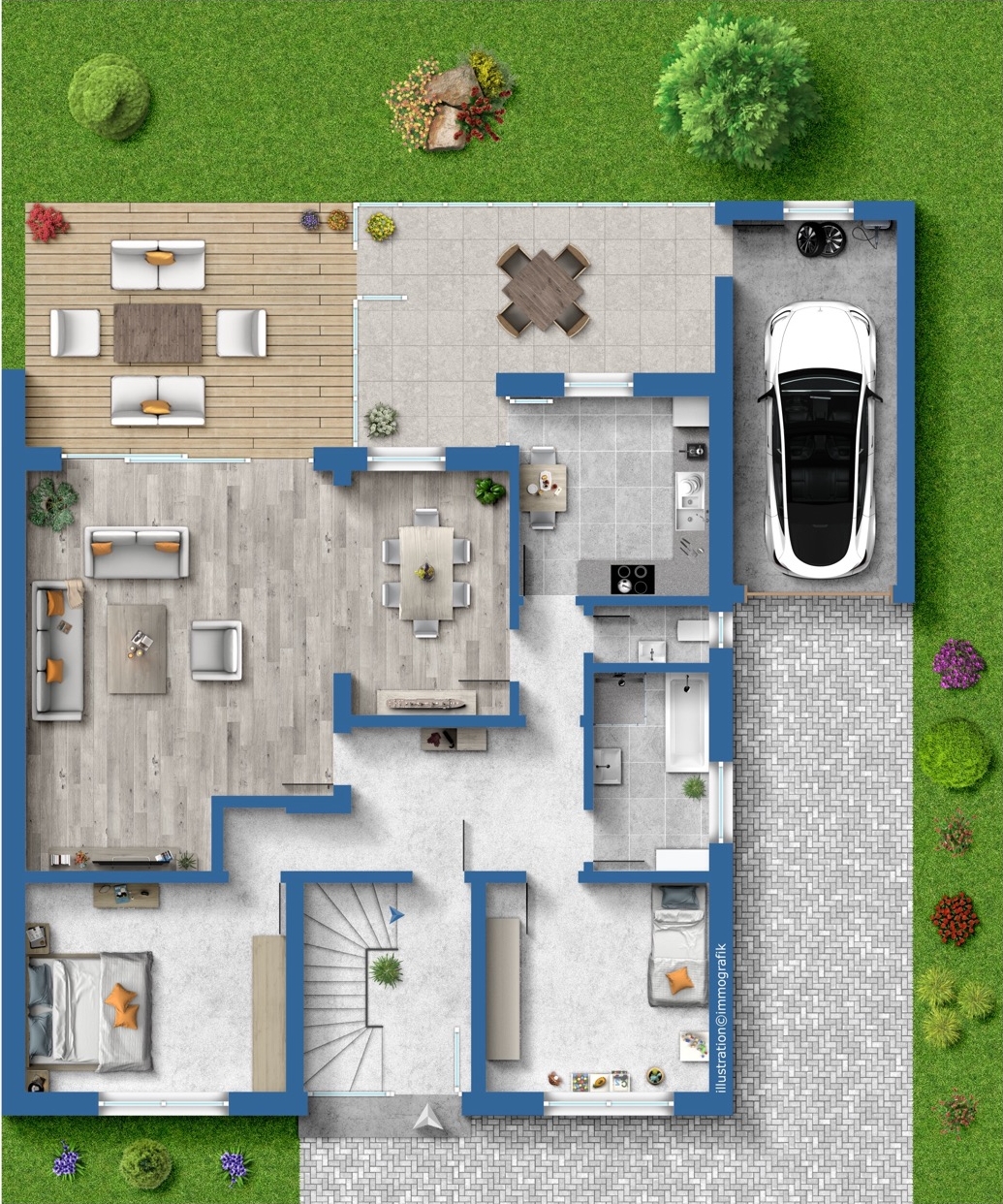 Fotorealistisch – Modern Kühl
